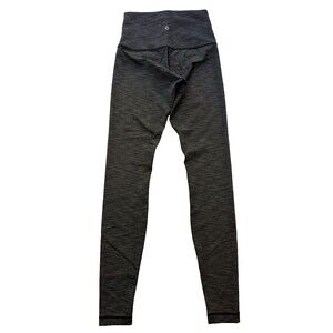 Lululemon Wunder Under High Rise Tight Womens 6 Luxtreme Heathered Dark Gray